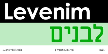 Levenim MT Font Poster 1
